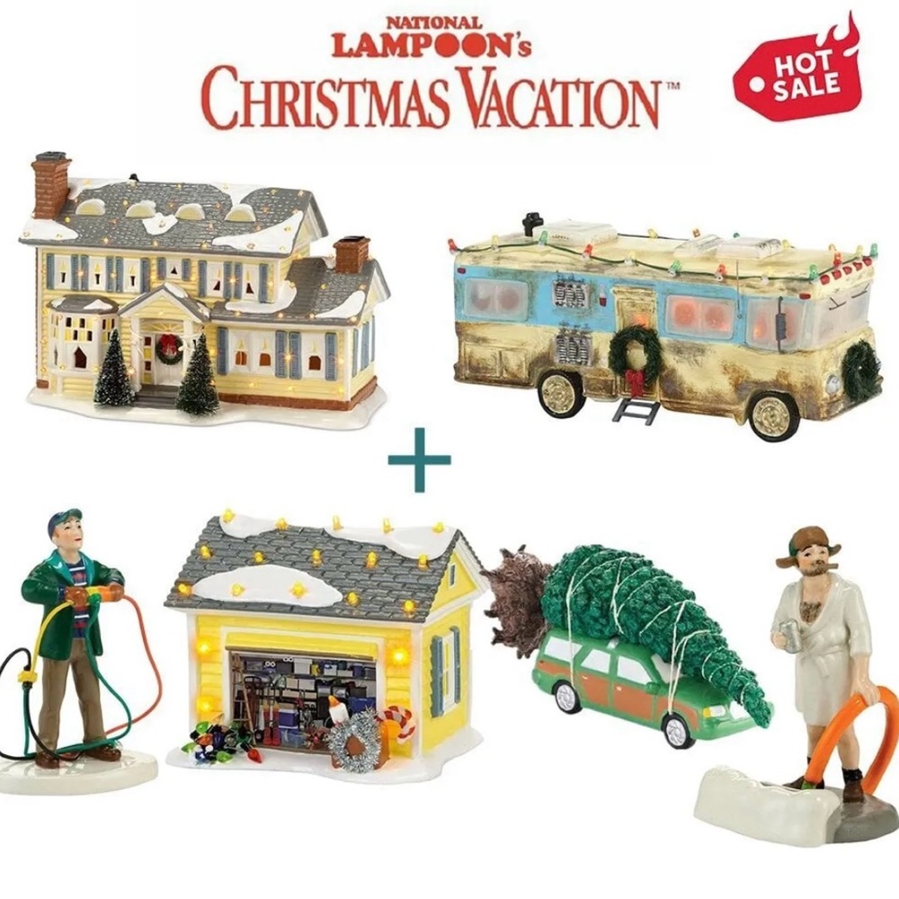 National Lampoon’s Christmas Vacation Ceramic Village